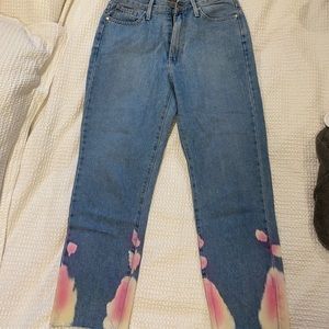 Jeans sold at a boutique in Newport RI